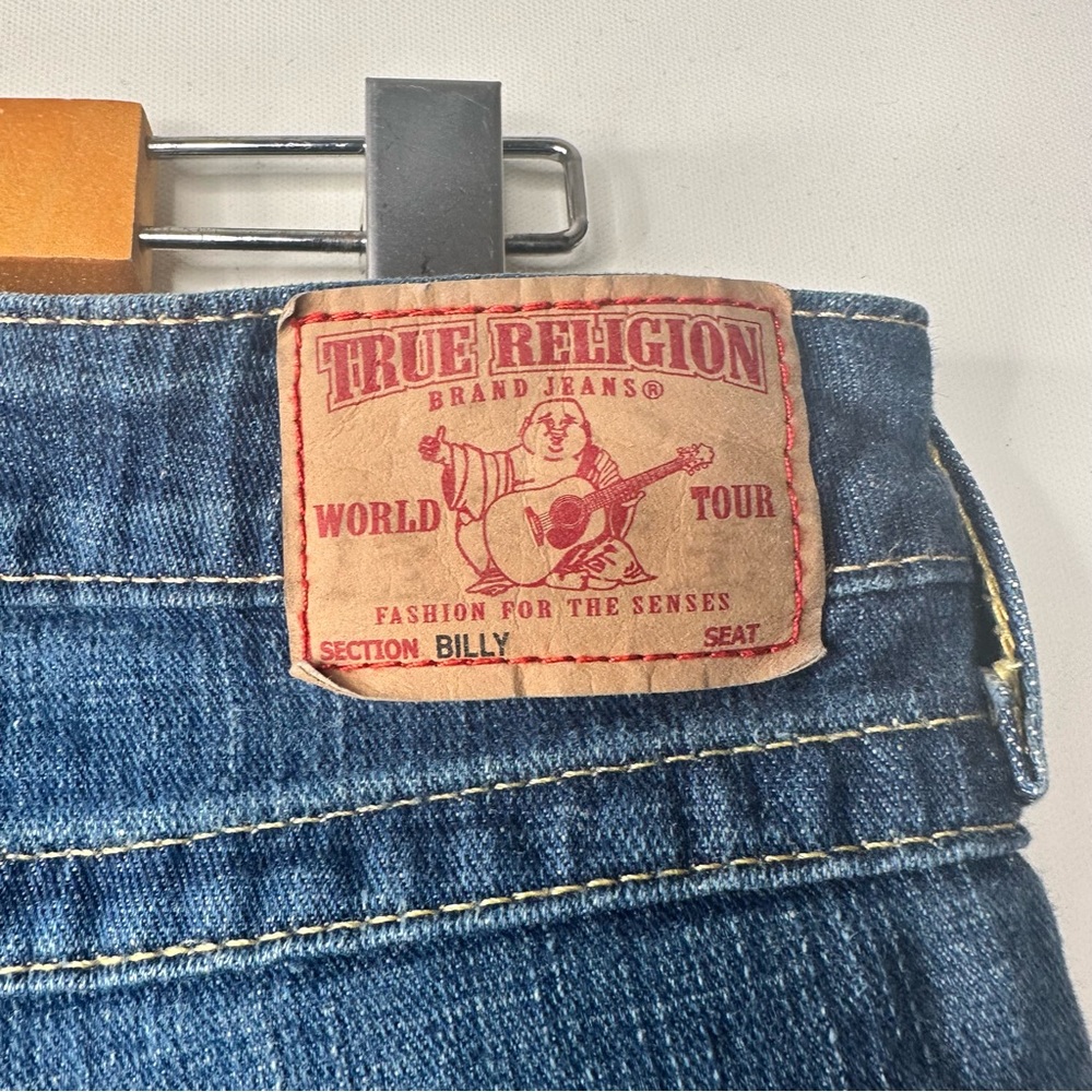 True Religion Billy World Tour Diamond Jeans Women’s SZ 28 - Picture 7 of 11